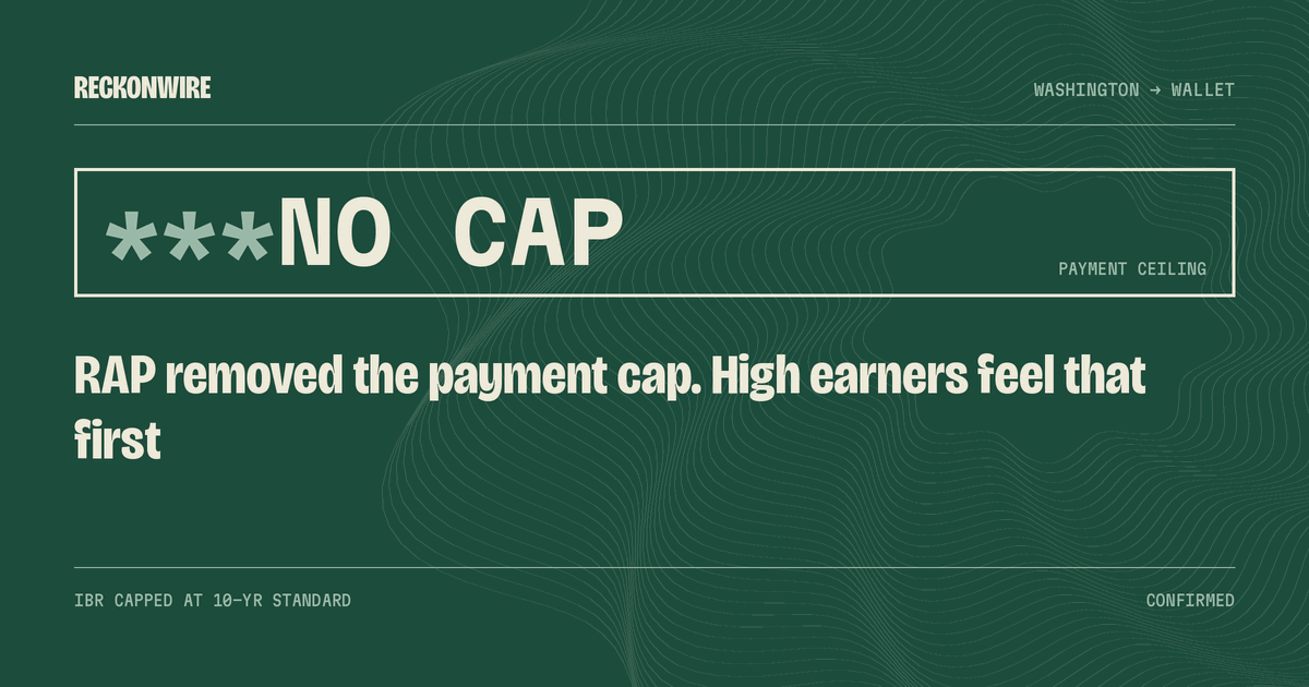 NO CAP — Payment ceiling